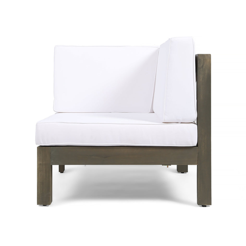 BRAVA X-BACK LOVESEAT ACACIA WOOD OUTDOOR WATER-RESISTANT SOFA