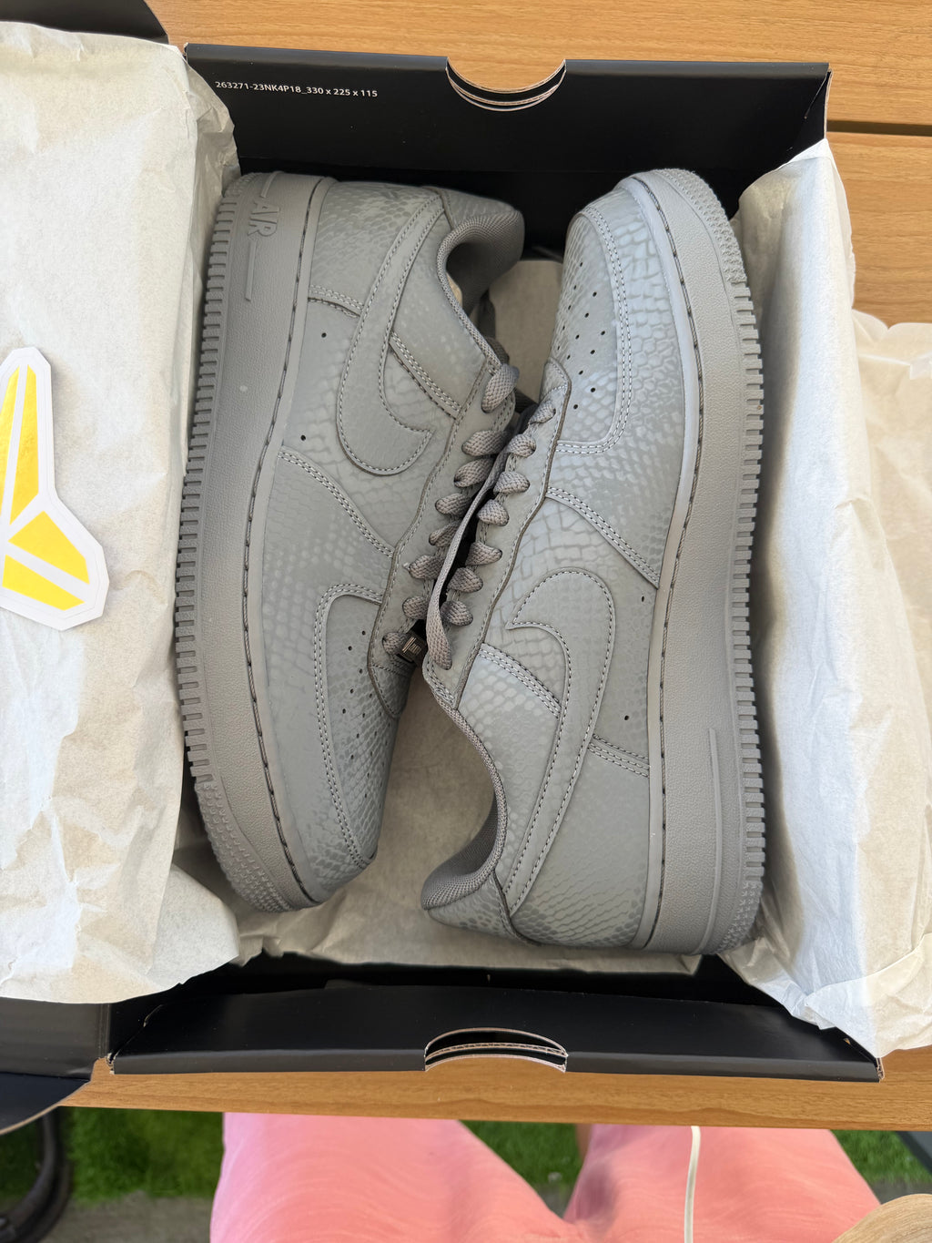Kobe Bryant Air Force 1 Low 9.5