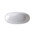 70.8″Solid Surface Matte Tub, Solid Surface Soaking Tub, Stone Resin