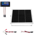 20W 12V Solar Panel Battery Charger, Solar Battery Trickle Charger